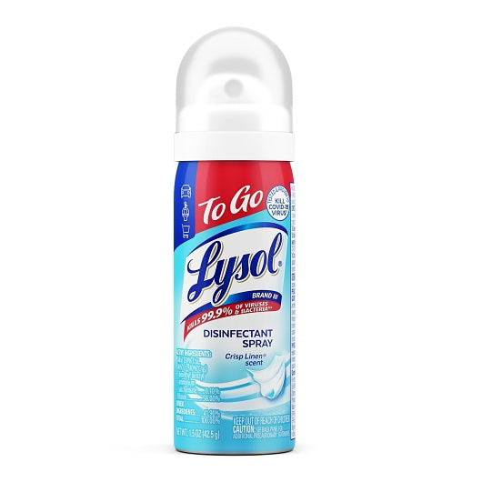 Reckitt Hygiene & Home Lysol Lds - to Go - Crisp Linen 12/1.5 Ounce