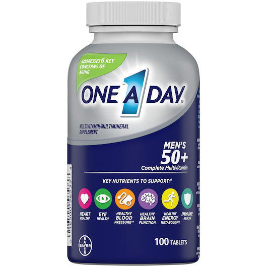 Bayer Oad Mens 50+ Advantage 100 Count 2 Dozen