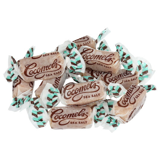 Madhava Cocomels Sea Salt Caramels Bag (case) 3.5 Ounce Size - 6 Per Case
