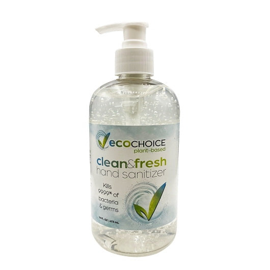 Sterno Products 16 Ounce Ecochoice By Sterno Hand Sanitizer Clean & Fresh 8/Cs