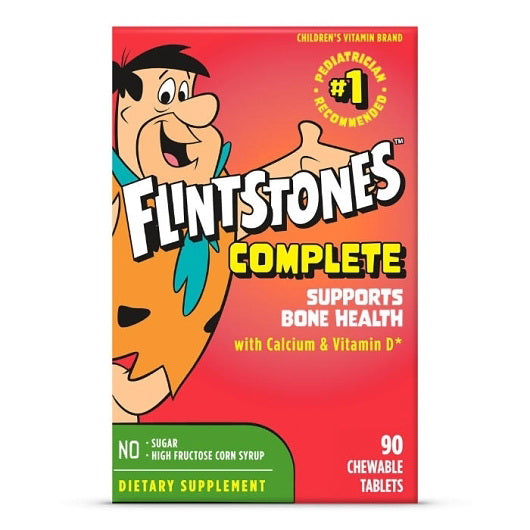 Bayer Flintstones Complete Chewable 90 Count 2 Dozen