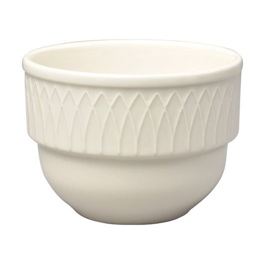 Homer Laughlin China Homer Laughlin Bouillon 3 1/2 in X 2 3/8 in (7 Ounce) Gothic Blanc 1 - 3 Dozen