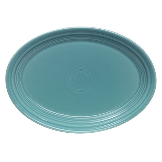 Fiesta Tableware Fiesta Oval Platter 9 5/8 in X 6 3/4 in Fiesta Turquoise 1 - 1 Dozen - 1 Per Case