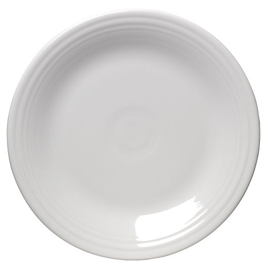 Fiesta Tableware Fiesta Plate 10 1/2 in Fiesta White 1 - 1 Dozen - 1 Per Case