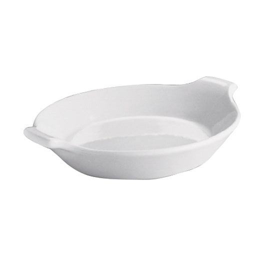 Hall China Company Hall China Round Au Gratin 7 1/2 in (16 Ounce) White 1 - 1 Dozen