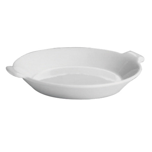 Hall China Company Hall China Round Au Gratin 10 X 9 (28 Ounce) White 1 - 1 Dozen