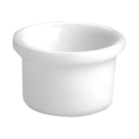Hall China Company Hall China Round Ramekin 2 1/4 in X 1 3/8 In(1 Ounce) White 1 - 6 Dozen