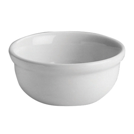Hall China Company Hall China Cocotte Baking Dish 4 1/2 in X 1 5/8 in (8 Ounce) White 1 - 2 Dozen