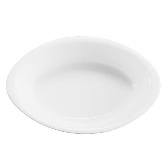 Hall China Company Hall China Oval Baker 6 3/4 in X 4 1/4 in X 1 1/2 in (9 Ounce) White 1 - 2 Dozen