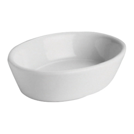 Hall China Company Hall China Oval Baker 5 1/2 in X 4 in (6 Ounce)white 1 - 2 Dozen