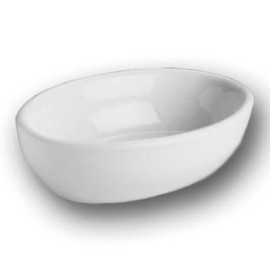 Hall China Company Hall China Oval Deep Baker 6 3/8 in X 4 5/8 in X 1 7/8 in (11 Ounce) White 1 - 2 Dozen