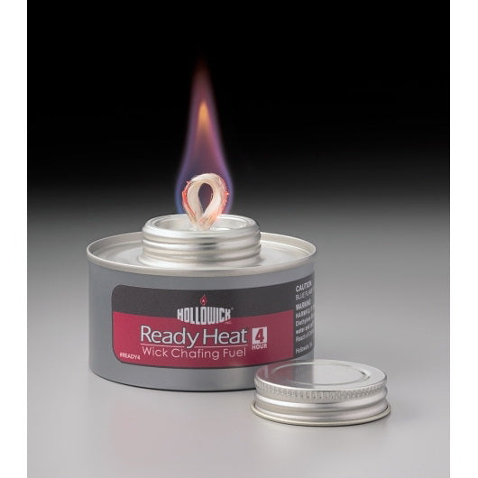 Hollowick Inc Ready Heat 4 Hour Screw Top Liquid Wick Chafing Fuel 1 - 24 Each - 1 Per Case