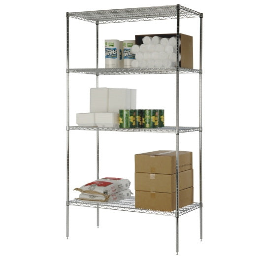 Oneida Focus 4 Shelf Chrome Set 1 - 1 Cnt - 1 Count - 1 Per Case
