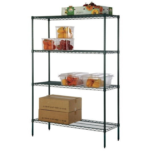 Oneida Focus 4 Shelf & 4 Post Kit 18 X 36 X 74 Epoxy 1- Cnt - 1 Count - 1 Per Case