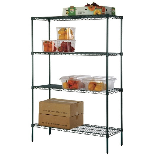 Oneida Focus 4 Shelf & 4 Post Kit 24 X 36 X 74 Epoxy 1- Cnt - 1 Count - 1 Per Case