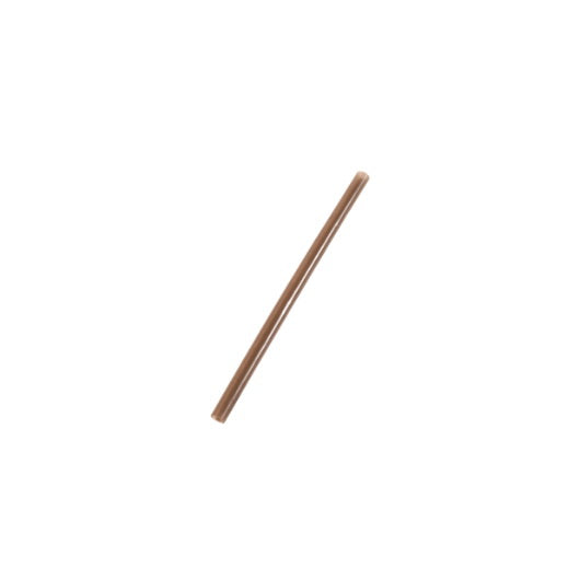 Sustainable Agave The Sustainable Agave Company 5" Agave Brownregular Straws - Unwrapped 1 - 8000 Pc - 1 Per Case