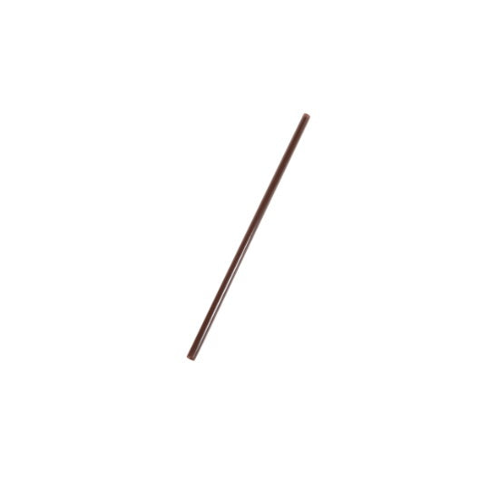 Sustainable Agave The Sustainable Agave Company 8" Agave Brownregular Straws - Unwrapped 1 - 5000 Pc - 1 Per Case