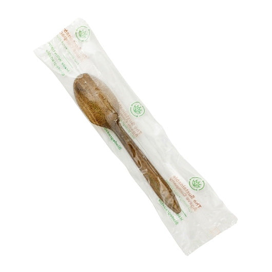 Sustainable Agave The Sustainable Agave Company 6" Agave Brownspoon - Wrapped in Biofilm 1 - 600 Pc - 1 Per Case