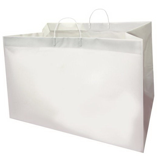 Revolution Consumer Solutions Pak-sher Plastic White Shopping Carry Out Bag 1 - 50 Each - 1 Per Case