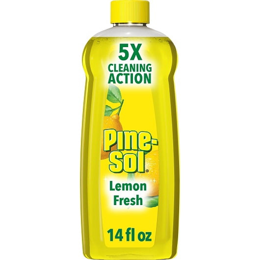 Clorox Prof. Prod. Cleaning Pine Sol Lemon Citric Acid Formula Cleaner 12 - 14 Fo - 14 Fluid Ounce - 12 Per Case