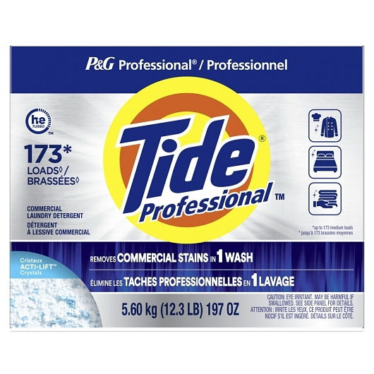 Procter & Gamble Professional Tide Professional Laundry Detergent Powder W/oxi Original 155 Load 1/190 Ounce
