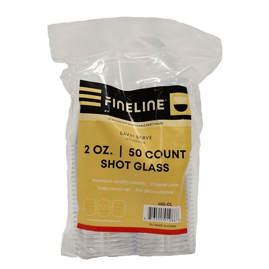 Emi Yoshi Inc. Fineline Settings Shot Glass 50 - 50 - 2500 Cnt - 2500 Count - 2500 Per Case