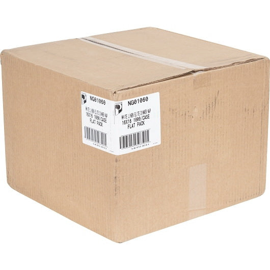 Paterson Paper Paterson Elite White Linen Dinner Napkin 1000 - 1 Each - 1000 Per Case