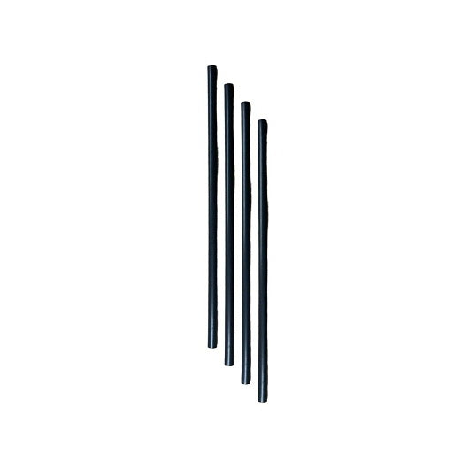 Strawfish 4.75" Stirrer Unwrapped Black Biodegradable 10 - 500 Cnt - 500 Count - 10 Per Case