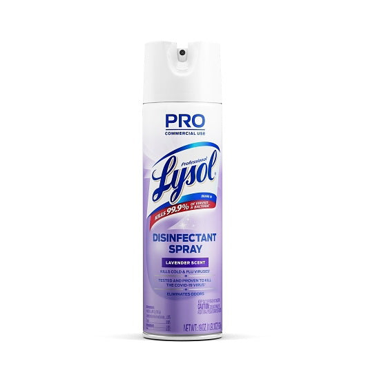 Reckitt Hygiene & Home Professional Lysol(r) Brand Iii - Disinfectant Spray - Lavender 12/19 Ounce