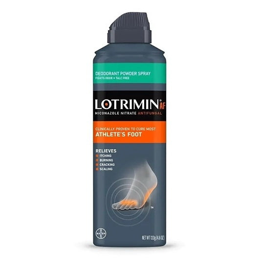 Bayer Lotrimin Af Deo Powder Spray 133 G 36 Pc - 4.6 Ounce - 36 Per Case