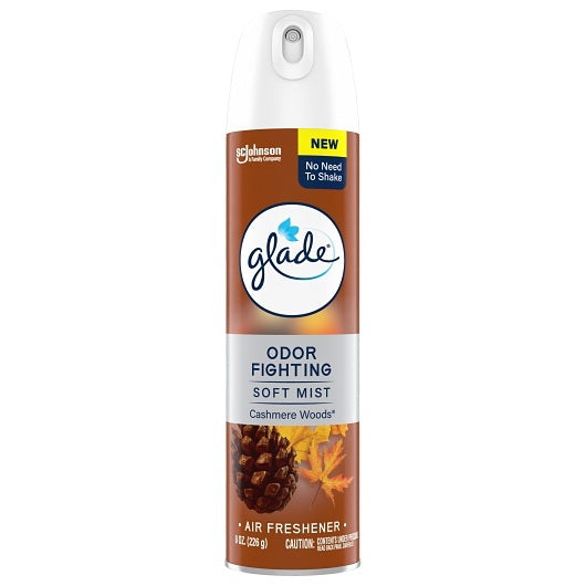 S.c. Johnson Consumer Glade Aerosol Cashmere Woods 6 - 8 Ounce