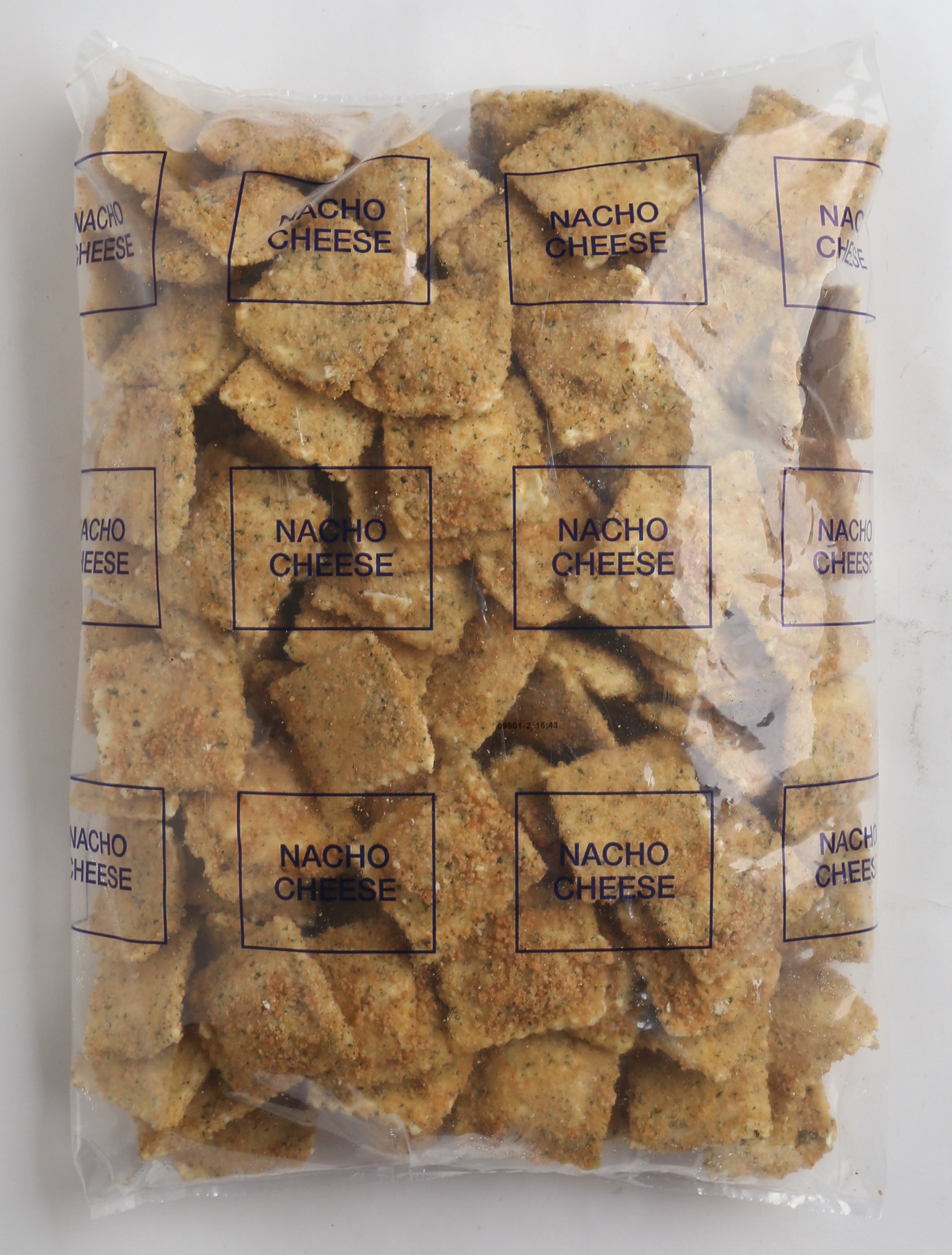 Louisa Foods Two Inch Toasted Nacho Cheese Jalapeno Ravioli Appetizer 5 Pound Each - 2