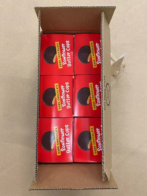 Sun Cups Dark Chocolate Sunflower Butter Cups 1.4 Ounce Size - 72 Per Case