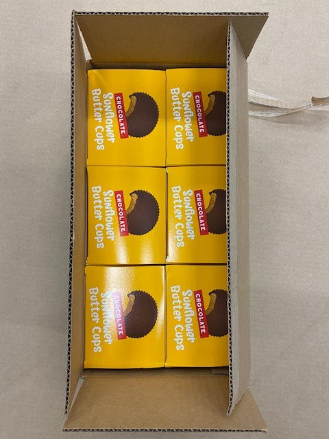 Sun Cups Chocolate Sunflower Butter Cup 1.4 Ounce Size - 72 Per Case