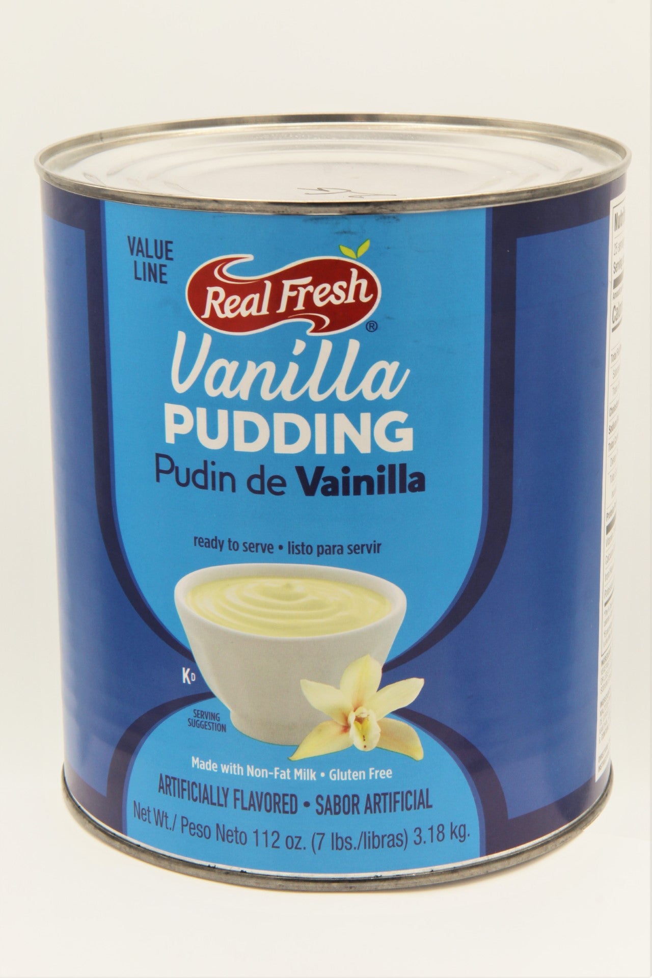 Real Fresh Trans Fat Free Vanilla Pudding Case 7 Pound Each - 6 Per Case
