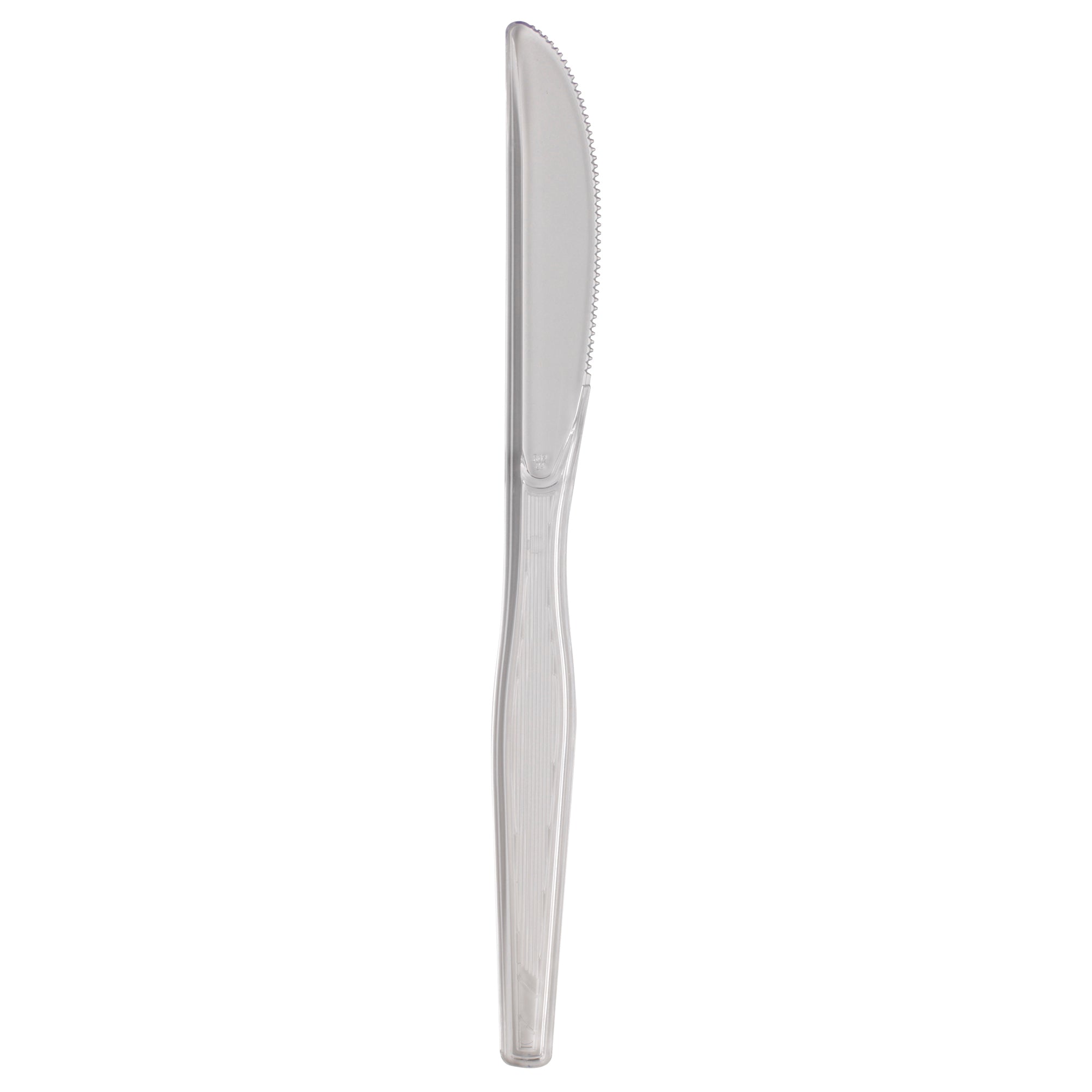 Dixie(R) Heavy-Weight Polystyrene Disposableplastic Knives By Gp Pro (Georgia-Pacific)  Crystal  1