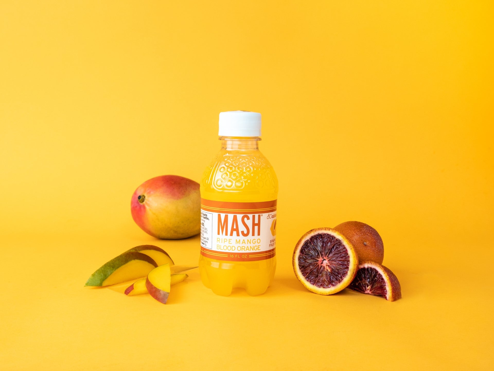 Mash Ripe Mango Blood Orange Case 16 Fluid Ounce - 12 Per Case