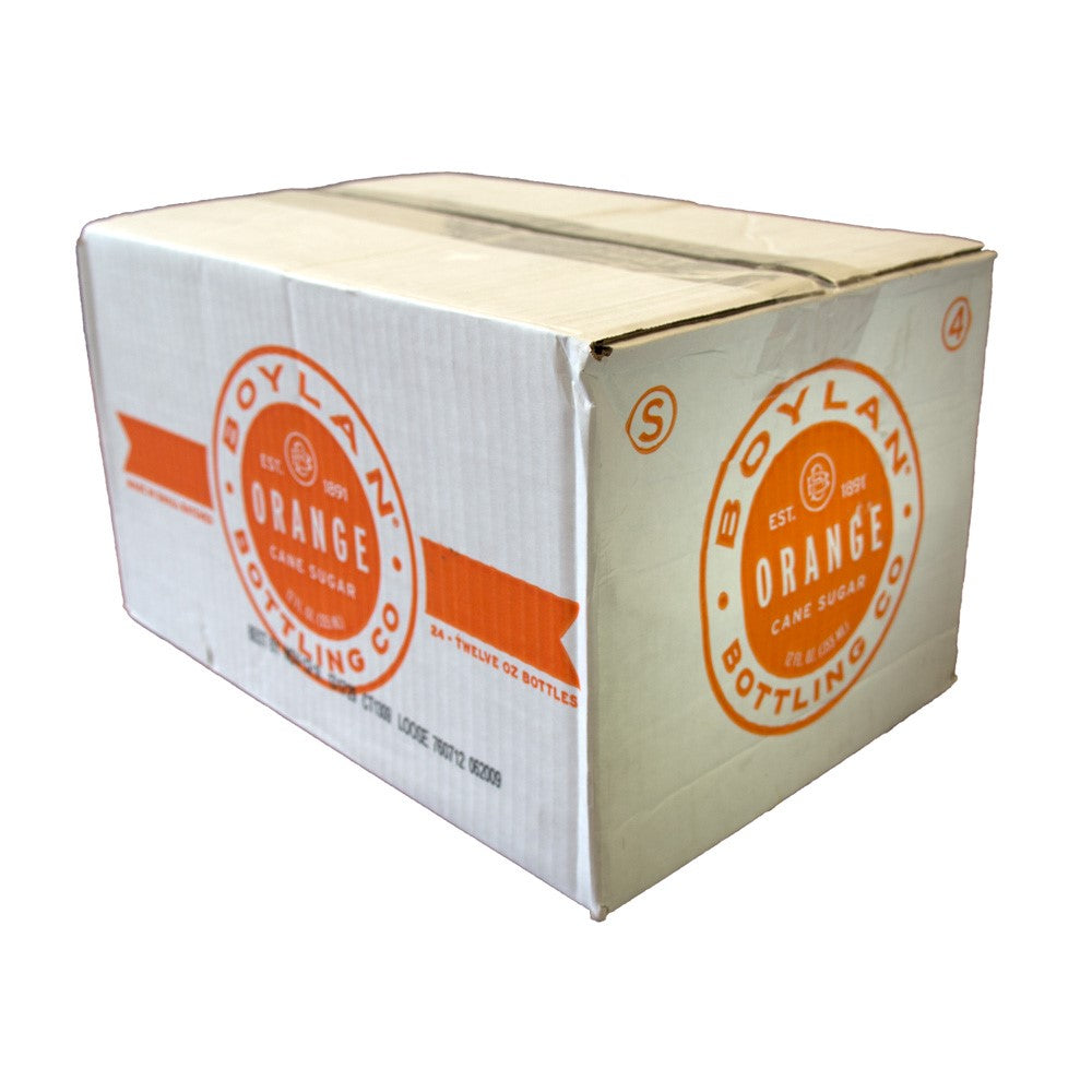 Boylan Bottling Orange Bottle 6/4Pk Case