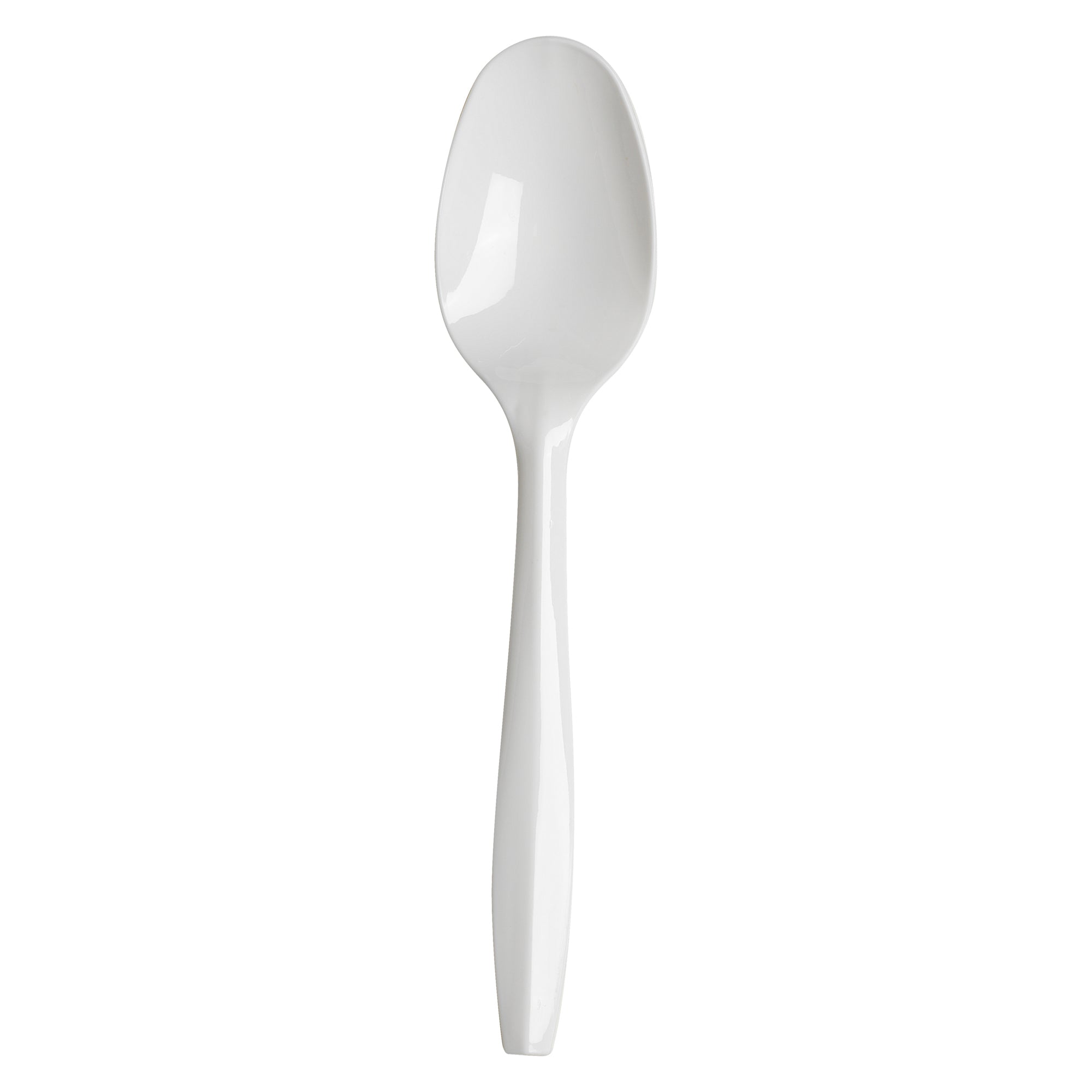 Dixie(R) Medium-Weight Polypropylene Disposable Plastic Teaspoons By Gp Pro (Georgia-Pacific)  White