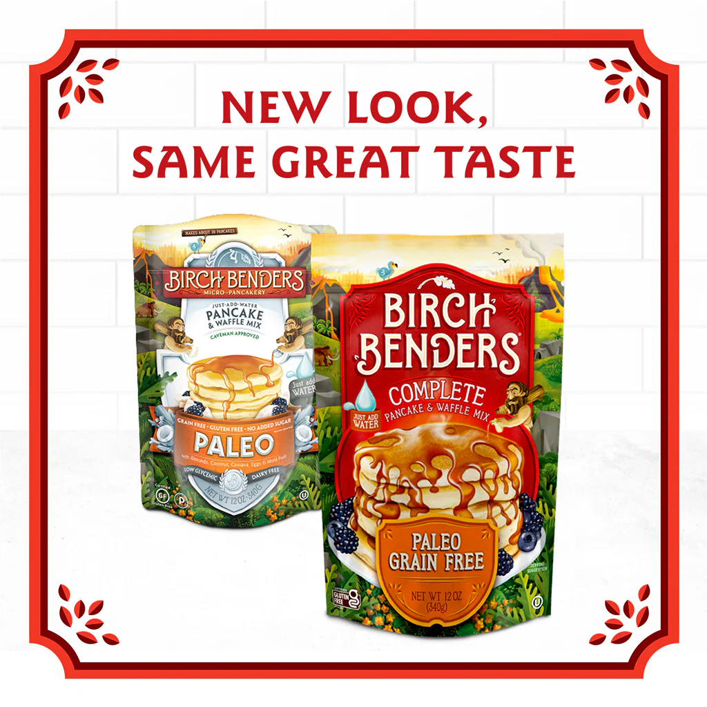 Birch Benders - Pancake and Waffle Mix - Paleo - Case of 6 - 12 Ounce