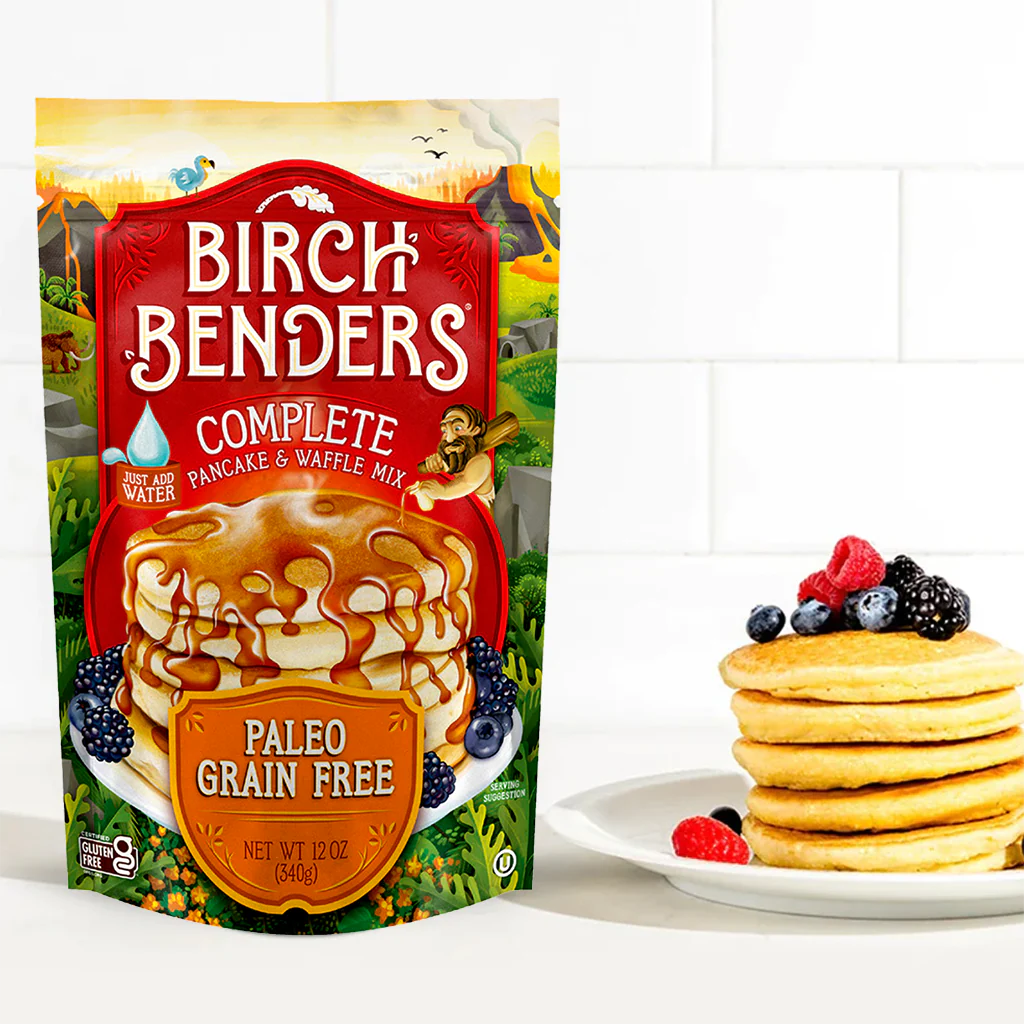 Birch Benders - Pancake and Waffle Mix - Paleo - Case of 6 - 12 Ounce