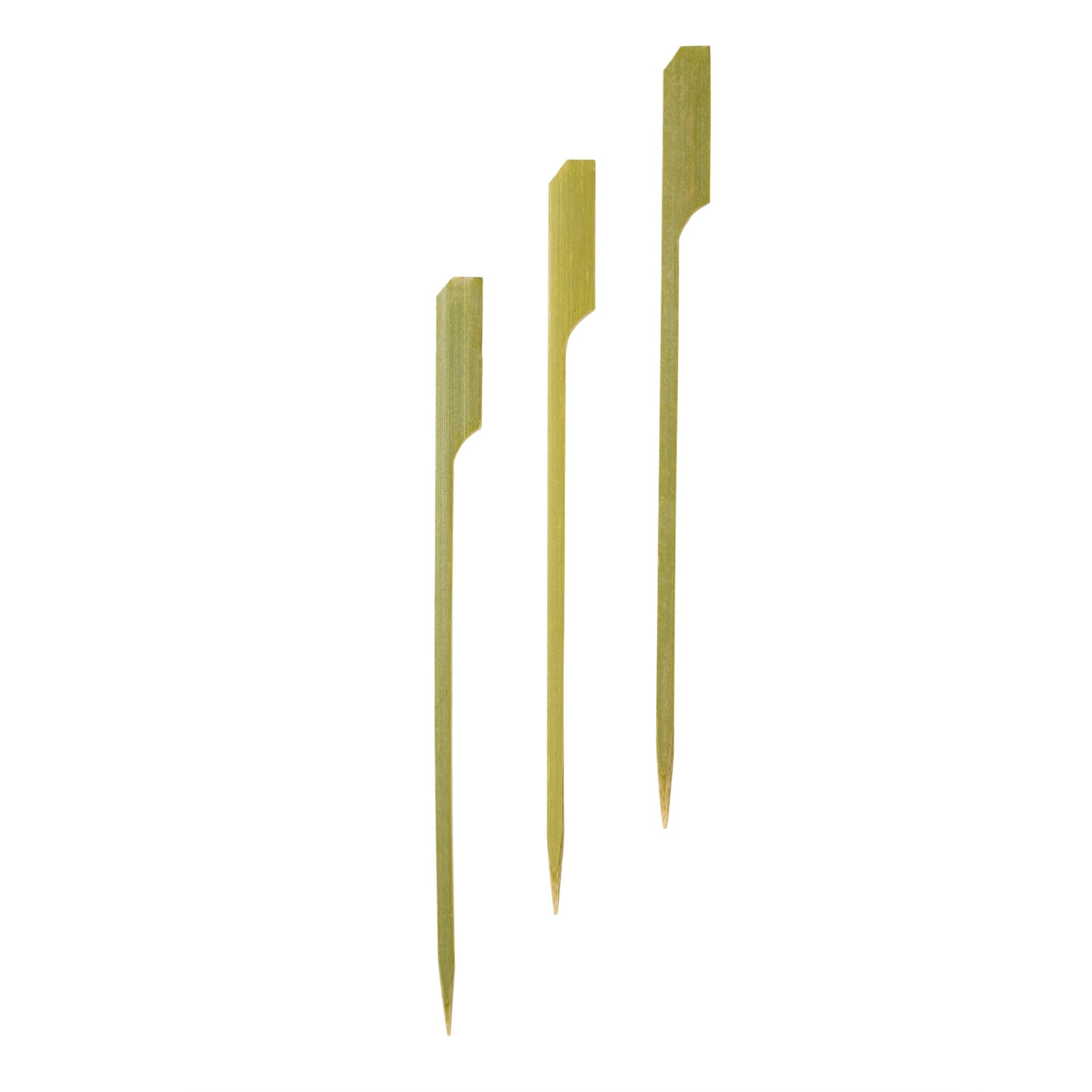 6" Bamboo Paddle Pick Pkd 10/100