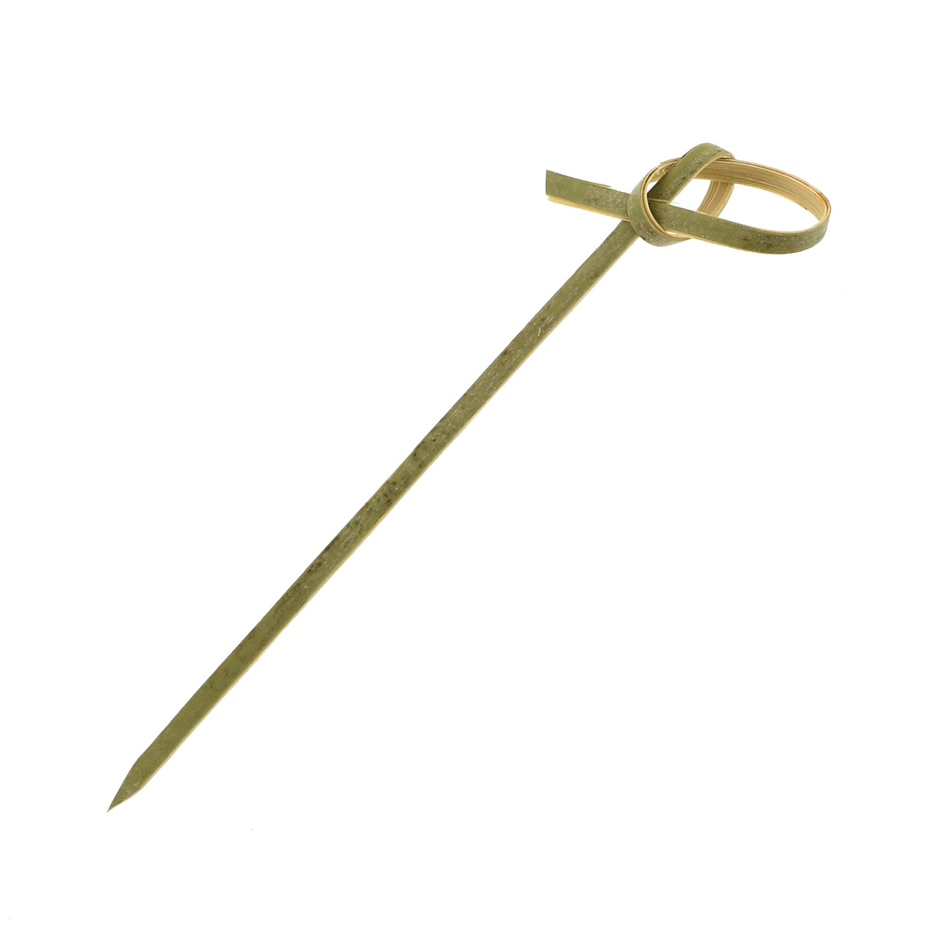 4" Bamboo Knot Pick Pkd 10/100