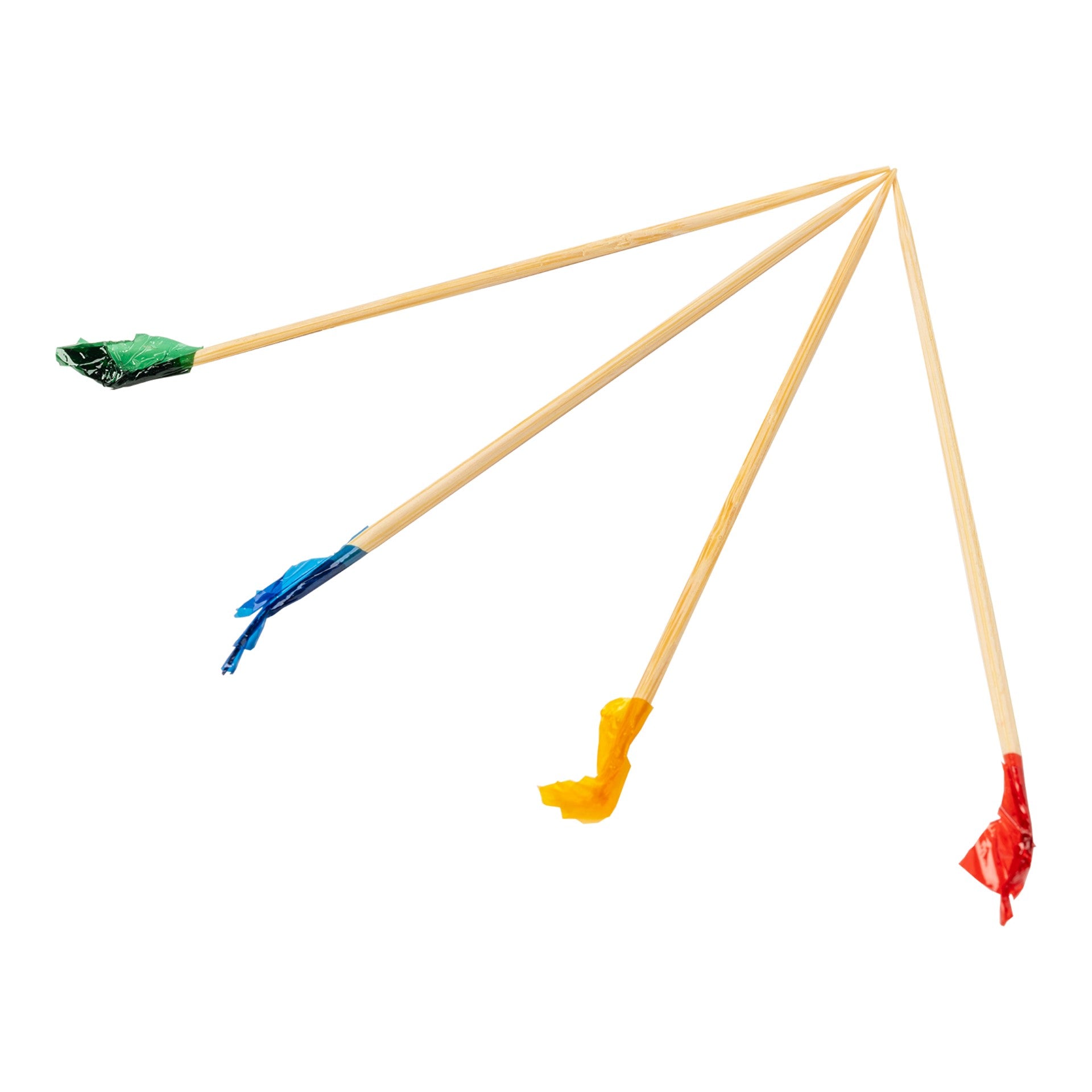 Bamboo Club Frill Picks With 10 Packs Of 1000 Picks In Each Case.