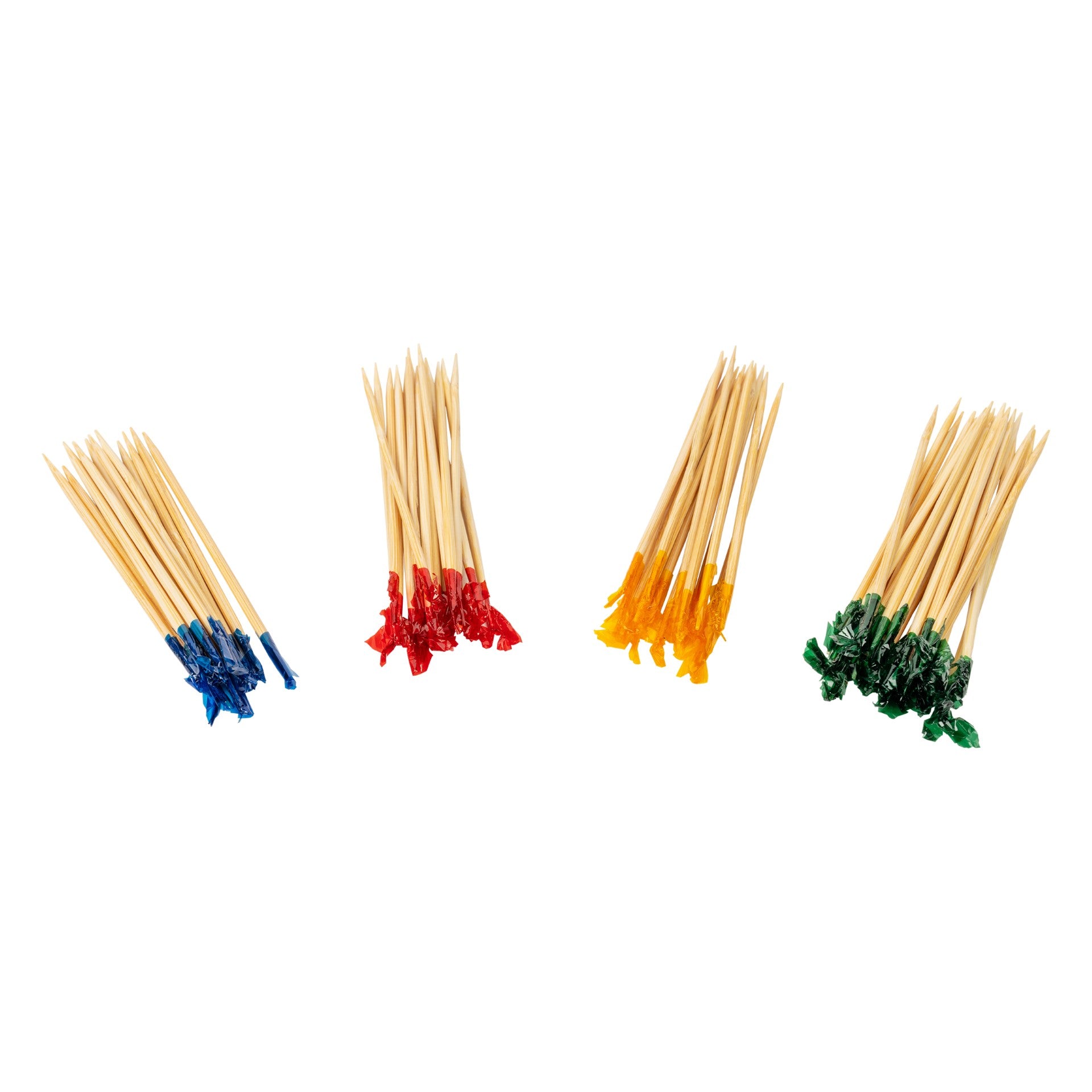 Bamboo Club Frill Picks With 10 Packs Of 1000 Picks In Each Case.