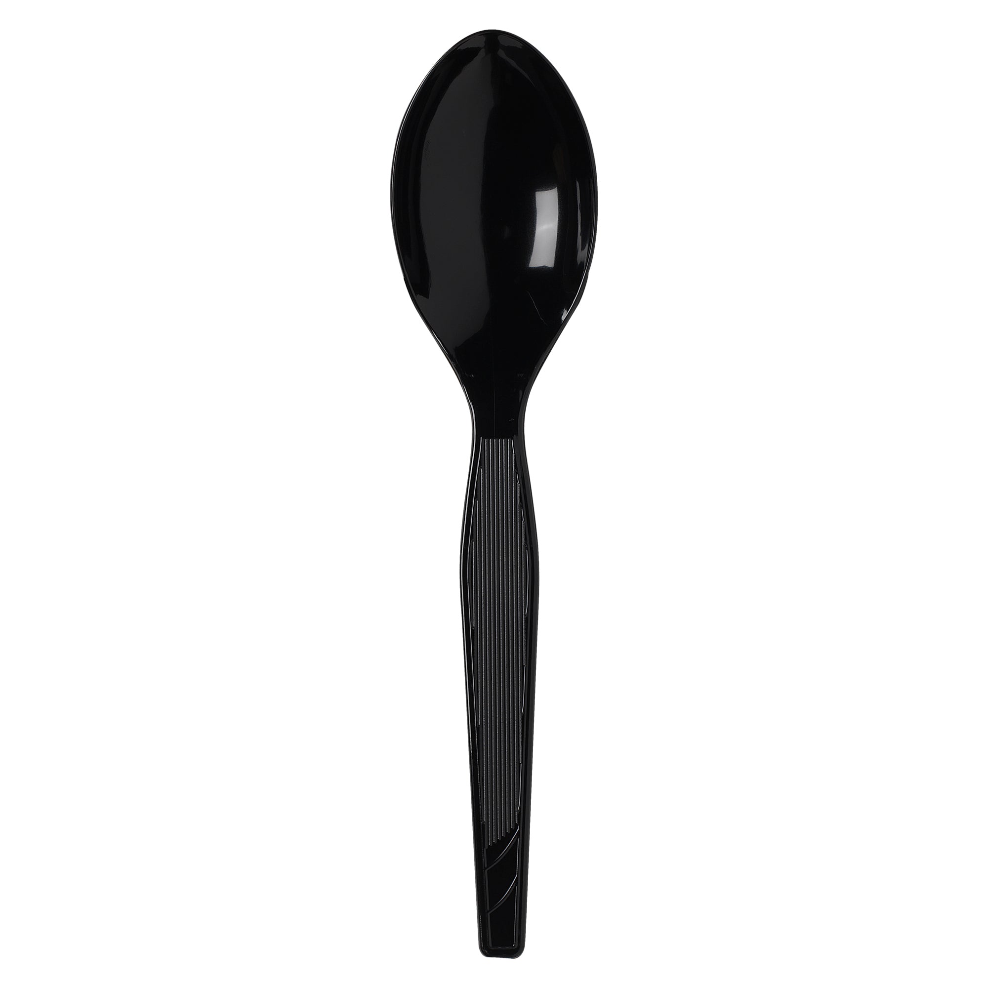 Dixie(R) Medium-Weight Polystyrene Plastic Teaspoons By Gp Pro (Georgia-Pacific)  Black  1 000 Spoon
