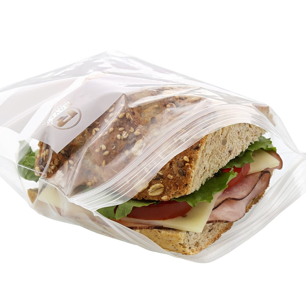 Double Zipper Sandwich Bag 6.5" X 6"; Pkd 500