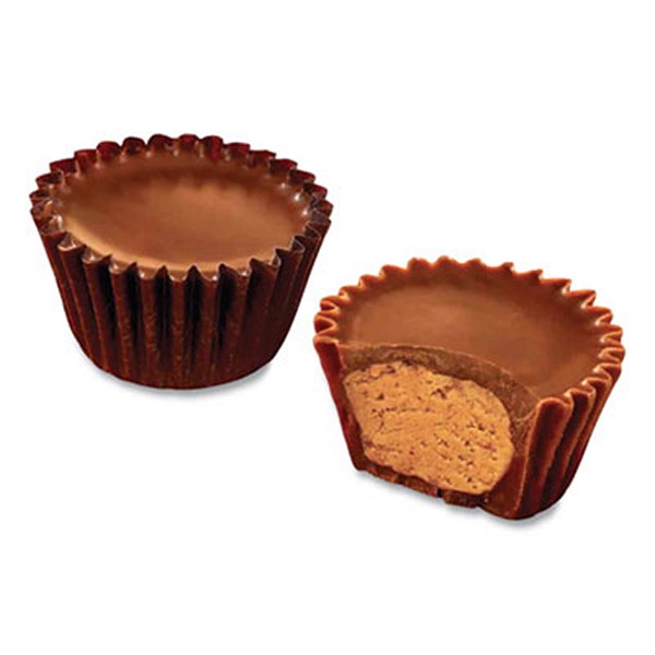 Reese's Peanut Butter Cups Miniatures Bulk Box, Milk Chocolate, 105 Pieces, 32.55 Box