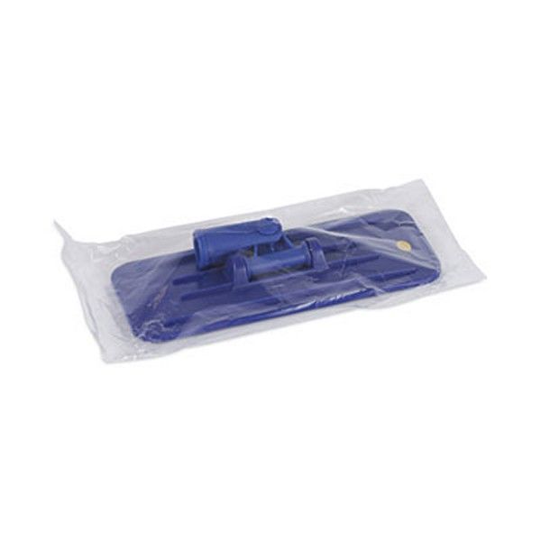 Boardwalk® Swivel Pad Holder, Plastic, Blue, 4 X 9, 12/carton