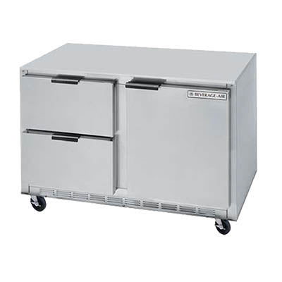 Beverage Air, UCFD48AHC-2, Freezer, Undercounter, Reach-In